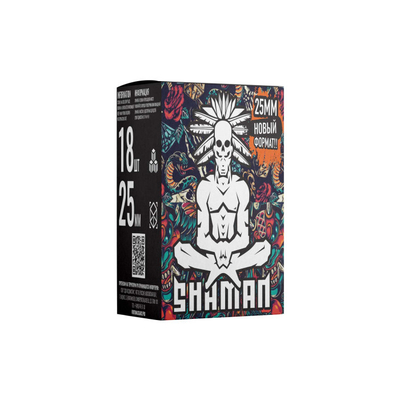 Уголь для кальяна SHAMAN 25 мм, 18 шт. вид 1