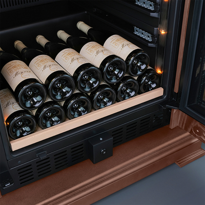 Винный шкаф Meyvel MV163PRO-KBT2 (Итальянский орех) вид 10