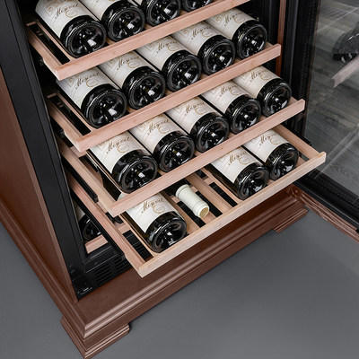 Винный шкаф Meyvel MV163PRO-KBT2 (Итальянский орех) вид 7