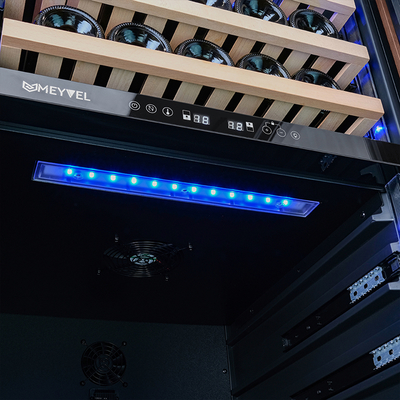 Винный шкаф Meyvel MV163PRO-KBT2 (Итальянский орех) вид 6