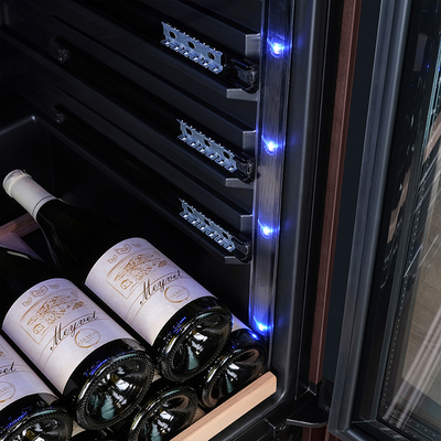 Винный шкаф Meyvel MV163PRO-KBT2 (Спелая вишня) вид 11