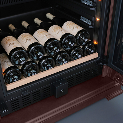 Винный шкаф Meyvel MV163PRO-KBT2 (Спелая вишня) вид 10