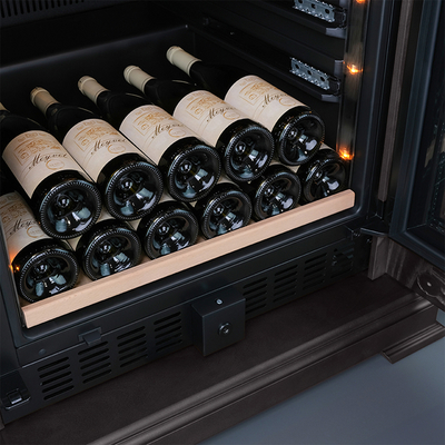 Винный шкаф Meyvel MV163PRO-KBT2 (Тёмный шоколад) вид 7