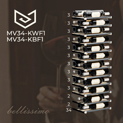 Винный шкаф Meyvel MV34-KBF1 вид 9