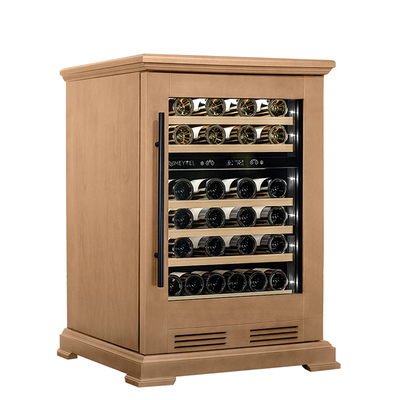Винный шкаф Meyvel MV46PRO-KBT2 (Натуральный бук) вид 1
