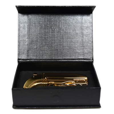 Зажигалка сигарная Adorini Puroso Double Jet Gold-Plated 11369 вид 5