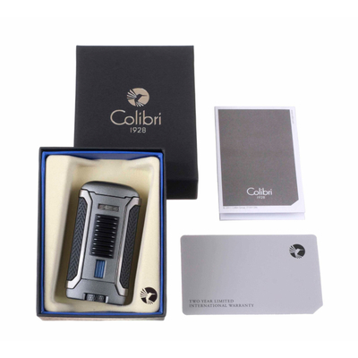 Зажигалка сигарная Colibri Apex, серая LI410T11 вид 8