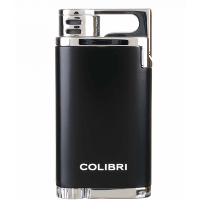 Зажигалка сигарная Colibri Belmont, Черная-Хром LI200C11 вид 1