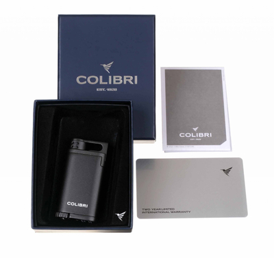 Зажигалка сигарная Colibri Belmont, Черная LI200C10 вид 4