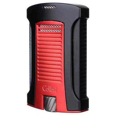 Зажигалка сигарная Colibri Daytona, черно-красная LI770T12 вид 2