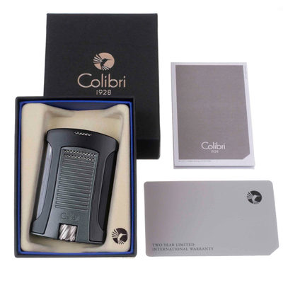 Зажигалка сигарная Colibri Daytona, черно-серая LI770T11 вид 5