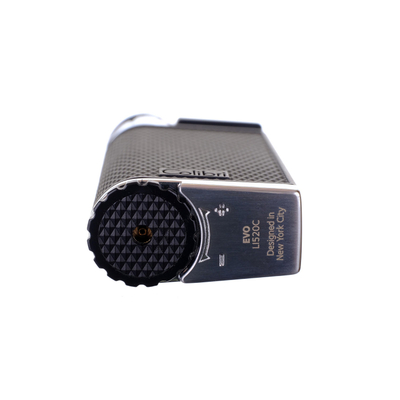 Зажигалка сигарная Colibri Evo, черная-хром LI520C4 вид 3