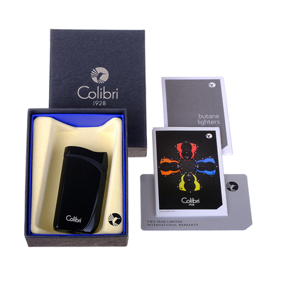 Зажигалка сигарная Colibri Falcon, черный металлик LI310T10 вид 4
