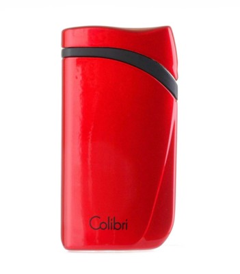 Зажигалка сигарная Colibri Falcon, красный металлик LI310T12 вид 1