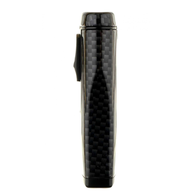 Зажигалка сигарная Colibri Monaco (тройное пламя), черный карбон LI880T10 вид 4