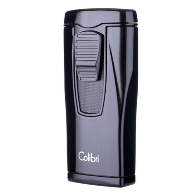 Зажигалка сигарная Colibri Monaco (тройное пламя), черный металлик LI880T5 вид 3