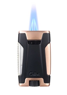 Зажигалка сигарная Colibri Rebel, розовое золото LI650T3 вид 2