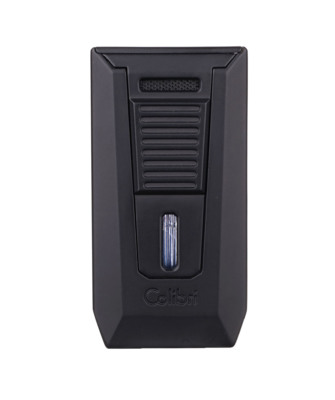 Зажигалка сигарная Colibri Slide (двойное пламя), черная LI850T10 вид 3