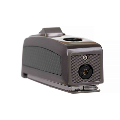 Зажигалка сигарная Honest, с ножницами, оружейная сталь 823-Gunmetal вид 5