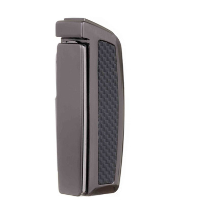 Зажигалка сигарная Honest, с ножницами, оружейная сталь 823-Gunmetal вид 3