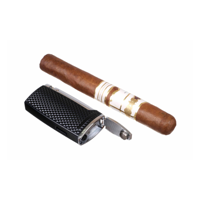 Зажигалка сигарная Passatore с пробойником, черная 234-521 вид 5