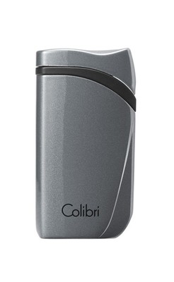Зажигалка сигарная Colibri Falcon, серый металлик LI310T11 вид 1
