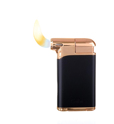 Зажигалка трубочная с тампером Colibri Pacific, черный-красное золото LI400C9 вид 2