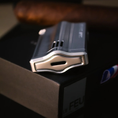 Зажигалка LE FEU RS - Brushed Chrome, LF4003002 вид 4