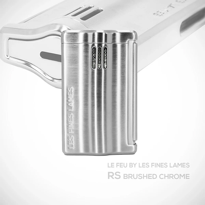 Зажигалка LE FEU RS - Brushed Chrome, LF4003002 вид 2