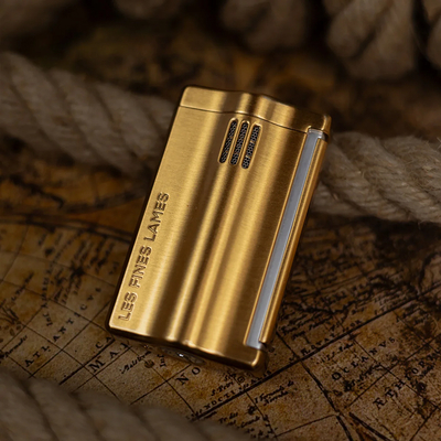 Зажигалка LE FEU RS - Brushed Gold, LF4003003 вид 5