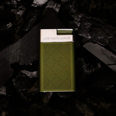 Зажигалка Les Fines Lames LE FEU SVELT - OD Green Leaves, LF4503003 вид 5