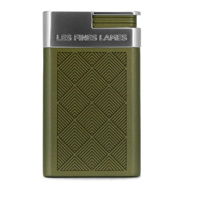 Зажигалка Les Fines Lames LE FEU SVELT - OD Green Leaves, LF4503003 вид 1