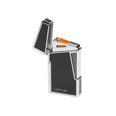 Зажигалка Lotus APOLLO Black & Polished chrome 4800 вид 2