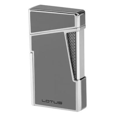 Зажигалка Lotus APOLLO Metallic gray & Polished chrome 4850 вид 1
