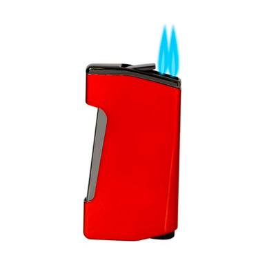 Зажигалка Lotus Chroma Red Polished & Gunmetal 7130 вид 2