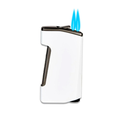 Зажигалка Lotus Chroma White Polished & Gunmetal 7110 вид 2