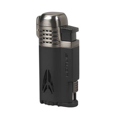 Зажигалка Lotus Defiant Black Matte & Dark Gunmetal 6540 вид 2
