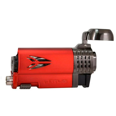 Зажигалка Lotus Defiant Red Matte & Dark Gunmetal 6530 вид 3