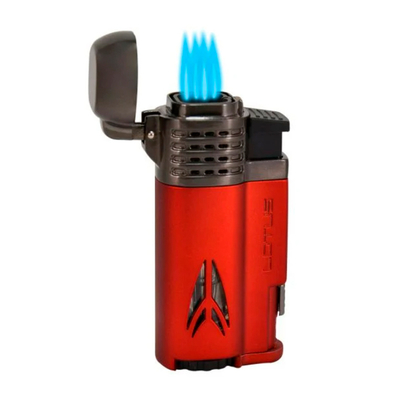 Зажигалка Lotus Defiant Red Matte & Dark Gunmetal 6530 вид 2