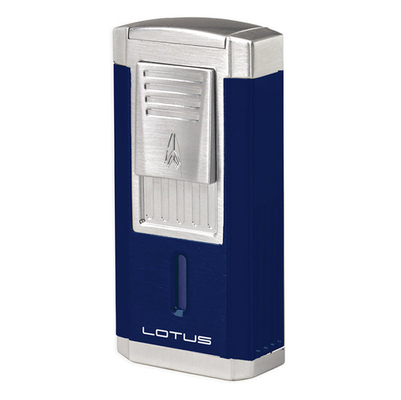 Зажигалка Lotus Duke Cigar Cutter Blue & Chrome 6030 вид 1