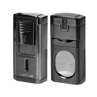 Зажигалка Lotus L6040 Duke Cigar Cutter Gunmetal вид 1