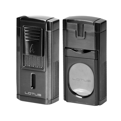 Зажигалка Lotus L6040 Duke Cigar Cutter Gunmetal вид 1