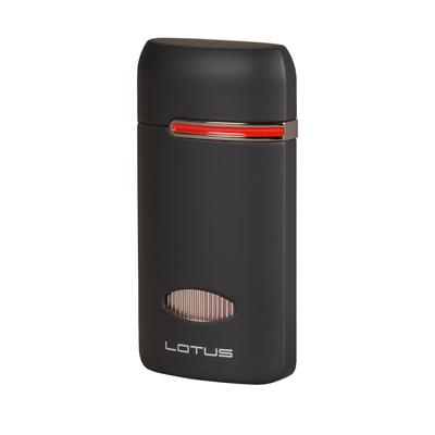 Зажигалка Lotus Matrix Black Rubberized 7600 вид 1