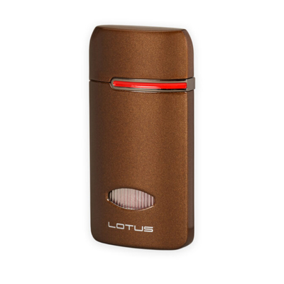 Зажигалка Lotus Matrix Brown Metallic 7610 вид 1