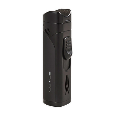 Зажигалка Lotus Monarch Black Matte & Rubberized Black 7200 вид 1