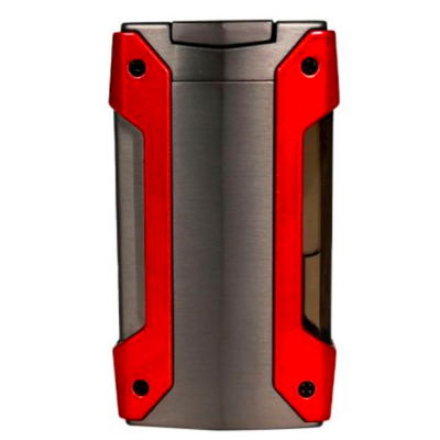 Зажигалка Lotus TANK Gunmetal & Red 8020 вид 2
