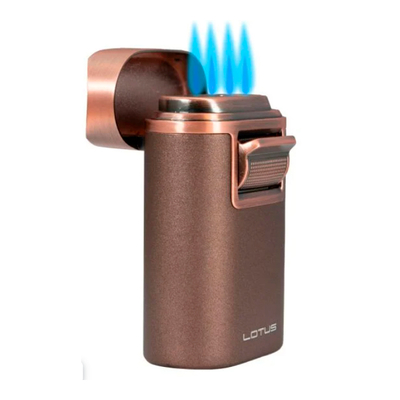 Зажигалка настольная Lotus Brawn Brown Crackle & Copper T7COP вид 3