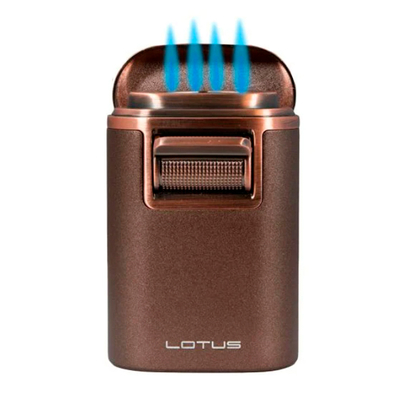 Зажигалка настольная Lotus Brawn Brown Crackle & Copper T7COP вид 2