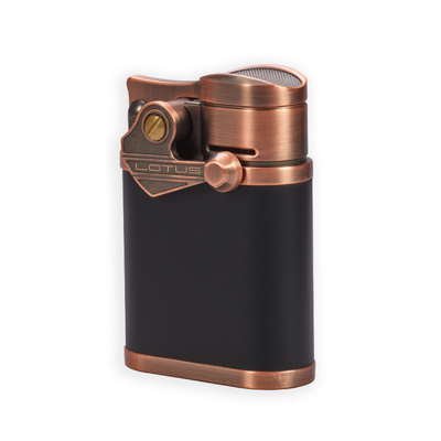 Зажигалка настольная Lotus Winston Copper & Black Т1220 вид 1