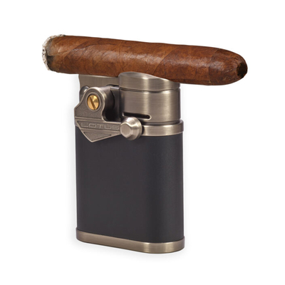 Зажигалка настольная Lotus Winston Gunmetal & Black Т1210 вид 2